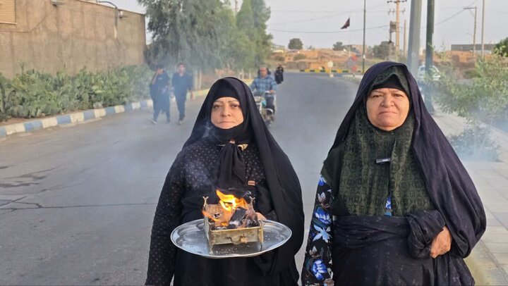 تصاویر/پیاده‌روی «حرم تا حرم» بخش کویرات آران و بیدگل