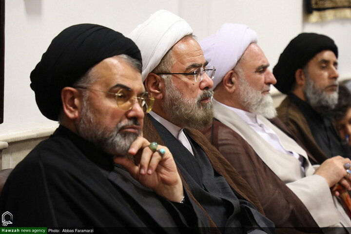Photos/Deuil de l’Imam Reza (a) : les maisons de la Marja’iyyah à Qom, lieux de rassemblement du clergé et des fidèles en lamentation