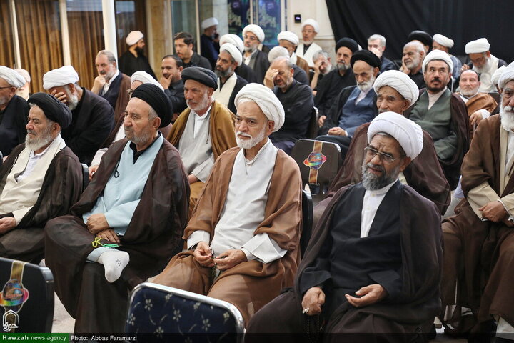 Photos/Deuil de l’Imam Reza (a) : les maisons de la Marja’iyyah à Qom, lieux de rassemblement du clergé et des fidèles en lamentation