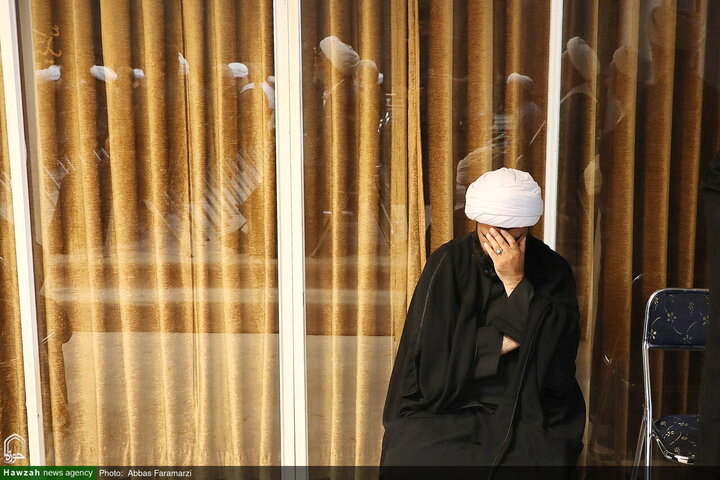Photos/Deuil de l’Imam Reza (a) : les maisons de la Marja’iyyah à Qom, lieux de rassemblement du clergé et des fidèles en lamentation