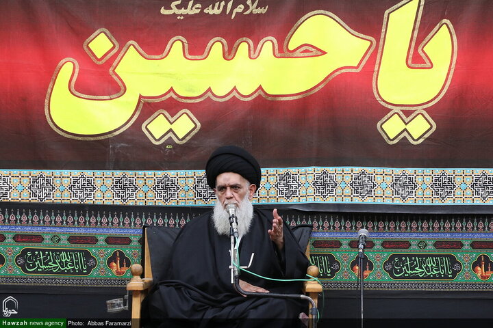 Photos/Deuil de l’Imam Reza (a) : les maisons de la Marja’iyyah à Qom, lieux de rassemblement du clergé et des fidèles en lamentation