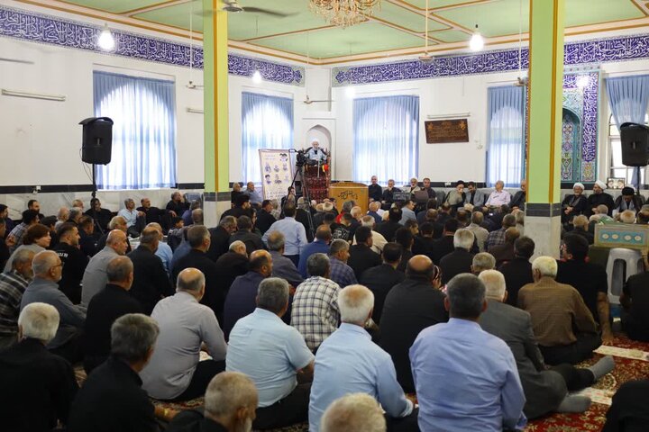 تصاویر/ یادواره ۲۵۷ شهید بخش لاله آباد بابل، در بقعه امامزاده «سید رضا» روستای ارچی، با حضور نماینده ولی فقیه در استان