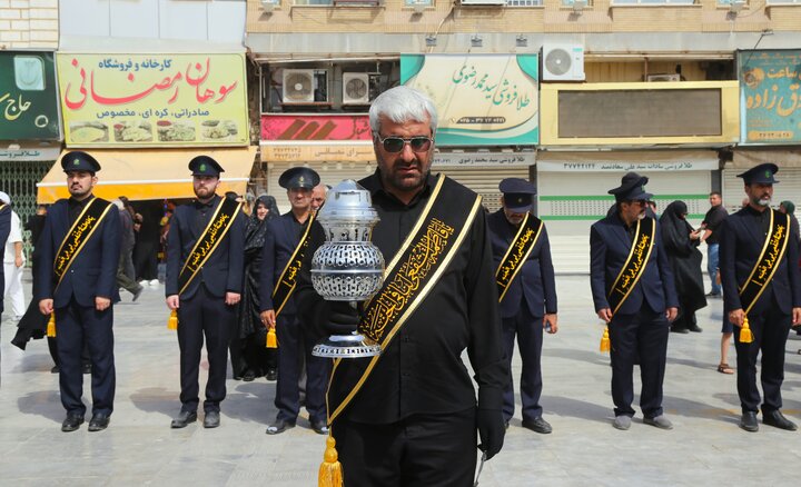دسته عزای خادمین حضرت معصومه سلام الله علیها به مناسبت شهادت امام رضا علیه السلام