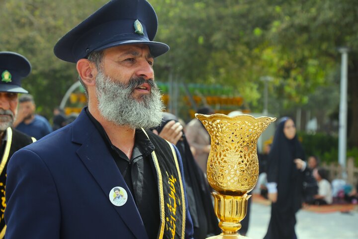 دسته عزای خادمین حضرت معصومه سلام الله علیها به مناسبت شهادت امام رضا علیه السلام