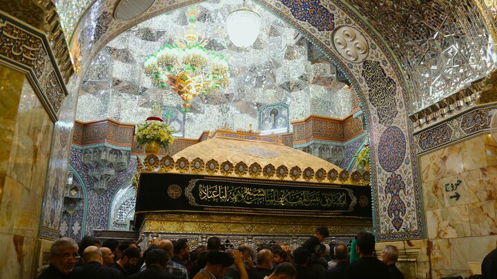 دسته عزای خادمین حضرت معصومه سلام الله علیها به مناسبت شهادت امام رضا علیه السلام
