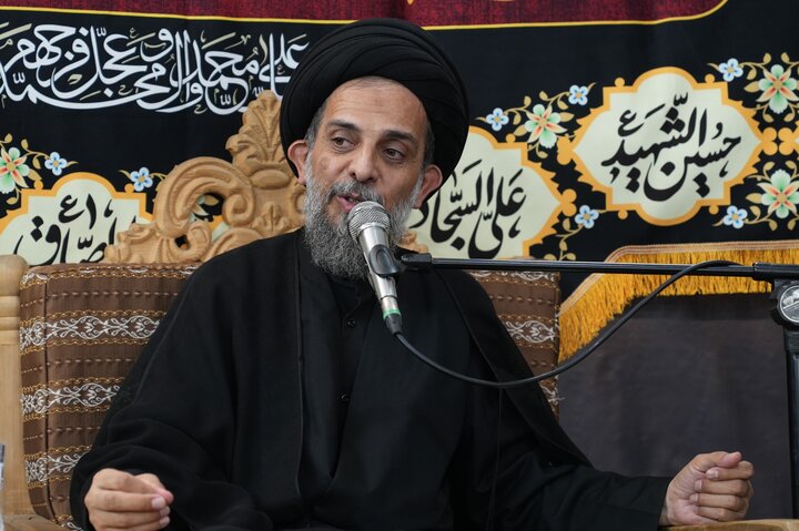 مراسم عزاداری شهادت امام رضا علیه السلام در دفتر آیت الله اراکی