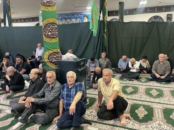 تصاویر/ عزاداری سالروز شهادت امام رضا (ع) در مسجد جامع نوشهر با حضور امام جمعه شهرستان