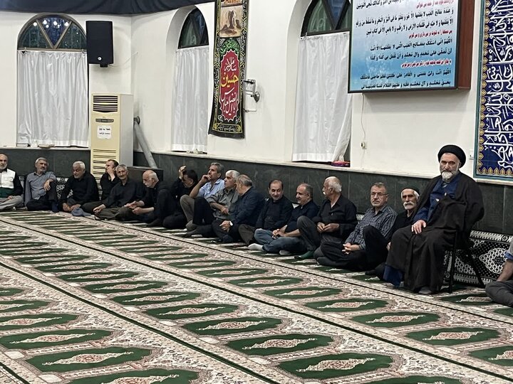 تصاویر/ عزاداری سالروز شهادت امام رضا (ع) در مسجد جامع نوشهر با حضور امام جمعه شهرستان