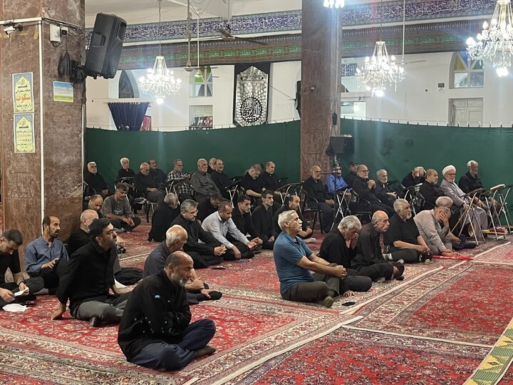 تصاویر/ عزاداری سالروز شهادت امام رضا (ع) در مسجد جامع نوشهر با حضور امام جمعه شهرستان
