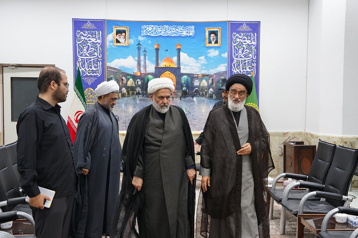 دیدار رئیس سازمان بسیج مستضعفین با تولیت حرم بانوی کرامت