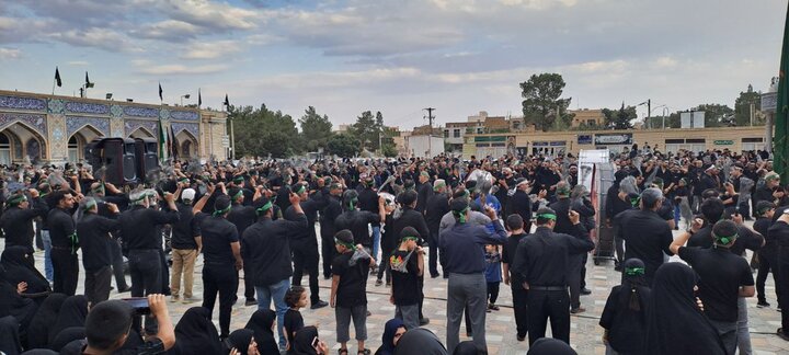 فیلم| برگزاری مراسم سنتی وداع با ماه محرم و صفر در شهرستان نائین
