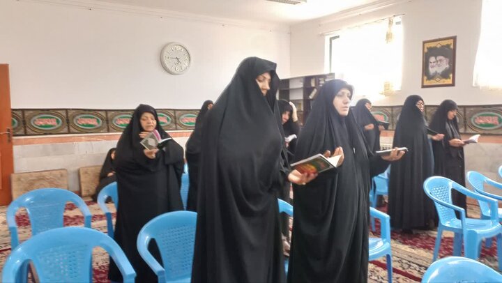تصاویر/ مراسم عزاداری پایانی ماه صفر در مدارس علمیه خواهران استان کرمان