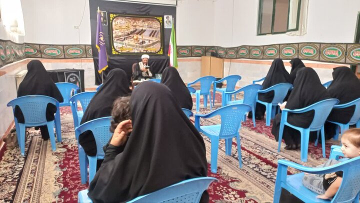 تصاویر/ مراسم عزاداری پایانی ماه صفر در مدارس علمیه خواهران استان کرمان