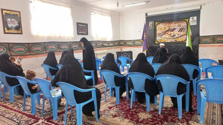 تصاویر/ مراسم عزاداری پایانی ماه صفر در مدارس علمیه خواهران استان کرمان