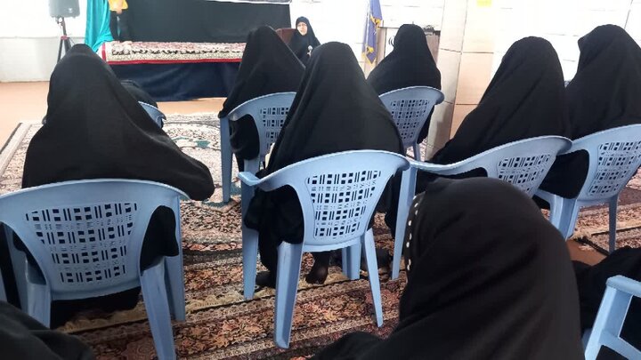 تصاویر/ مراسم عزاداری پایانی ماه صفر در مدارس علمیه خواهران استان کرمان