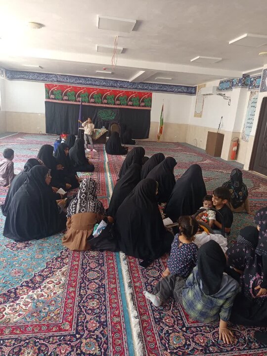 تصاویر/ مراسم عزاداری پایانی ماه صفر در مدارس علمیه خواهران استان کرمان