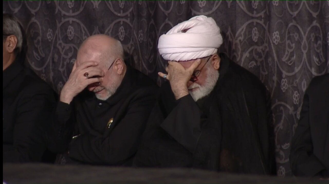 مراسم خطبه‌خوانی شب شهادت امام رضا(ع) در حرم مطهر رضوی