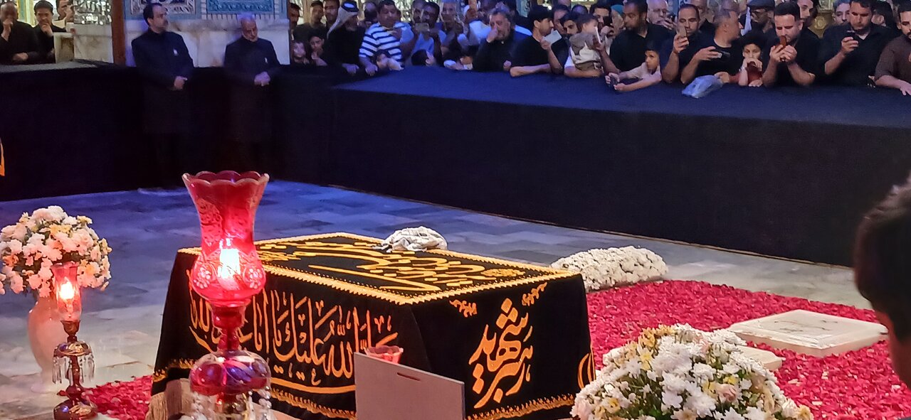 مزار رهبرشهید در سالروز شهادت امام رضا (ع )