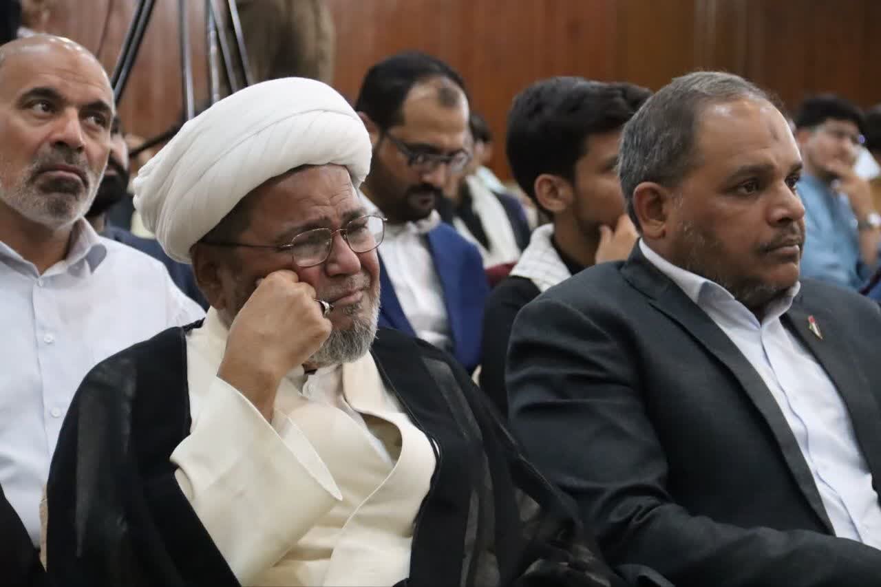 کراچی میں شہداء کی یاد میں تعزیتی ریفرنس؛ علامہ شبیر میثمی کی خصوصی شرکت