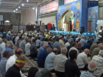 تصاویر/ نماز عبادی سیاسی جمعه کاشان