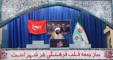 تصاویر/ آیین عبادی سیاسی نماز جمعه شهرستان زابل