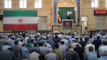 تصاویر/ اقامه نماز جمعه خوی