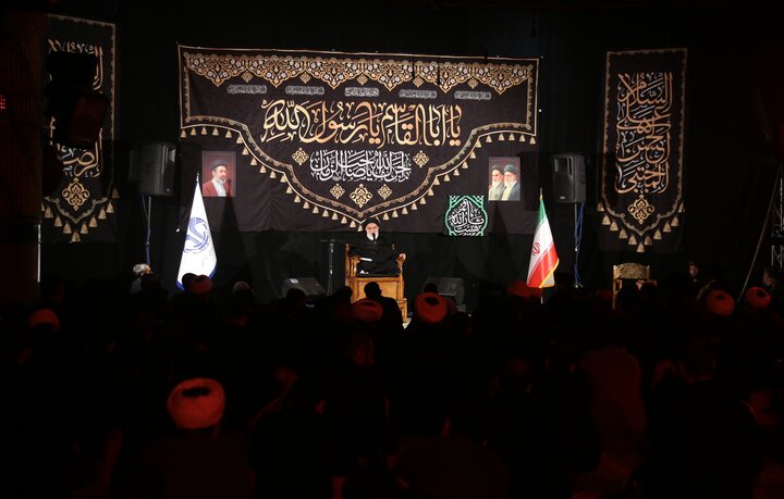 مجلس عزاداری شب های آخر ماه صفر در دانشگاه قم
