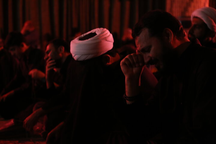 مجلس عزاداری شب های آخر ماه صفر در دانشگاه قم