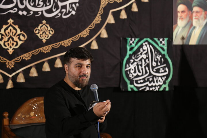 مجلس عزاداری شب های آخر ماه صفر در دانشگاه قم