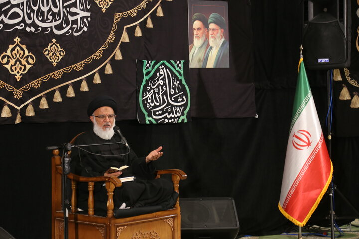 مجلس عزاداری شب های آخر ماه صفر در دانشگاه قم