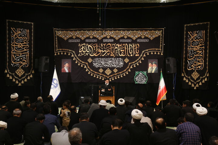مجلس عزاداری شب های آخر ماه صفر در دانشگاه قم
