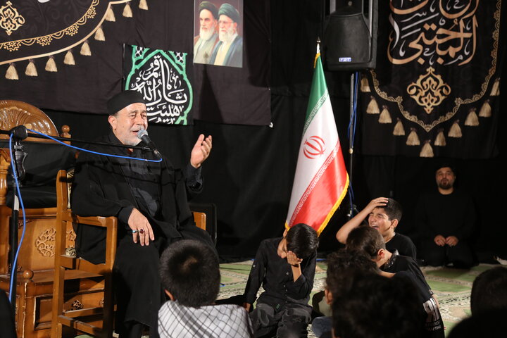 مجلس عزاداری شب های آخر ماه صفر در دانشگاه قم