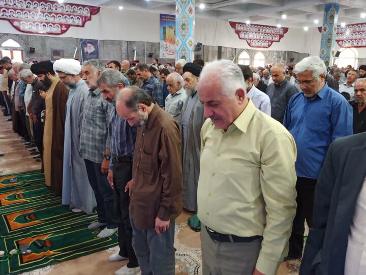 تصاویر/ نماز عبادی سیاسی جمعه کاشان