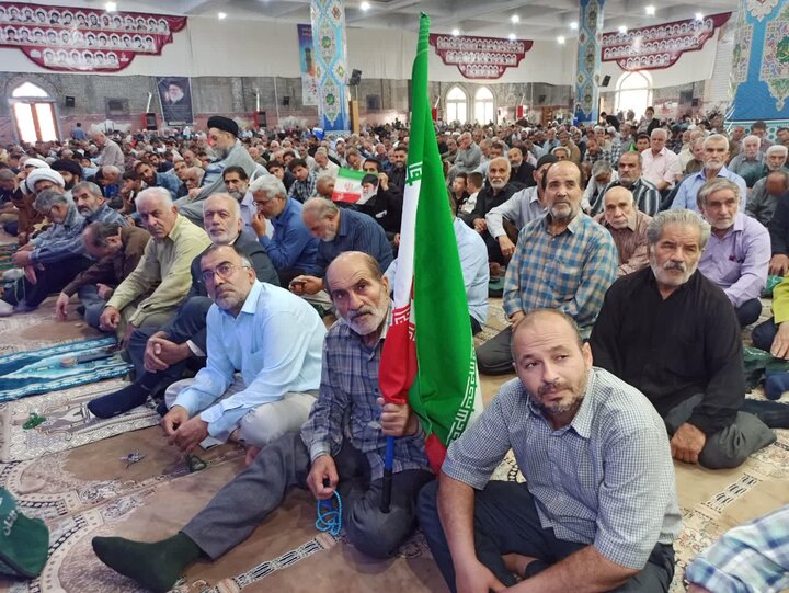 تصاویر/ نماز عبادی سیاسی جمعه کاشان