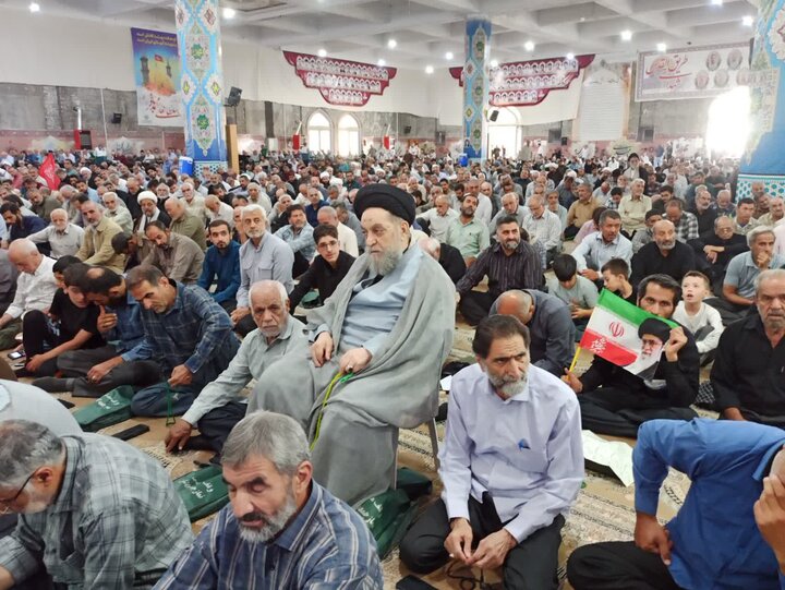 تصاویر/ نماز عبادی سیاسی جمعه کاشان