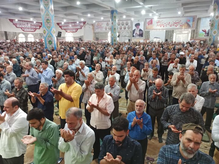 تصاویر/ نماز عبادی سیاسی جمعه کاشان