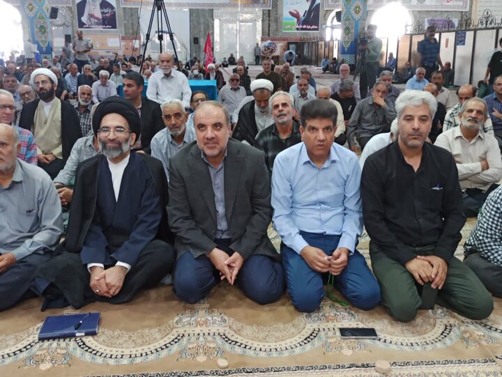 تصاویر/ نماز عبادی سیاسی جمعه کاشان
