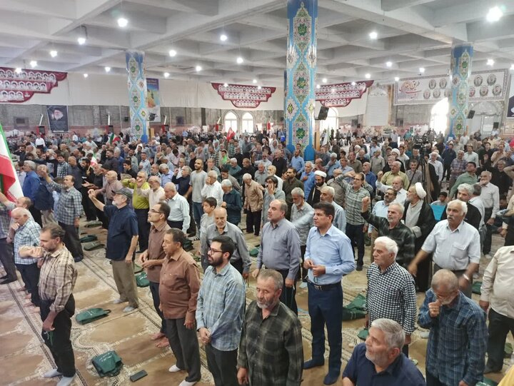 تصاویر/ نماز عبادی سیاسی جمعه کاشان