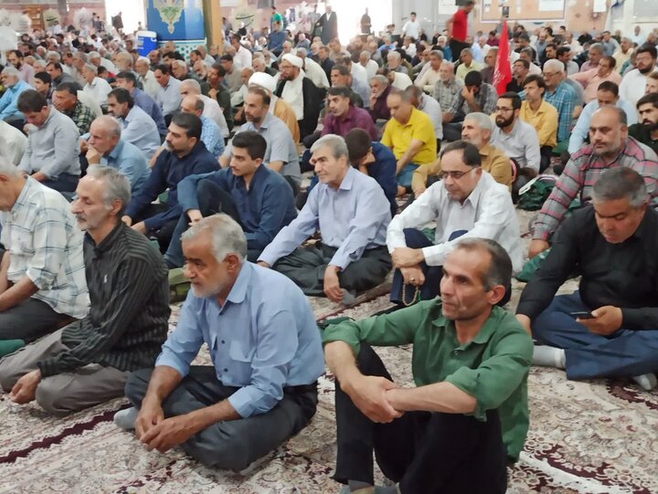 تصاویر/ نماز عبادی سیاسی جمعه کاشان