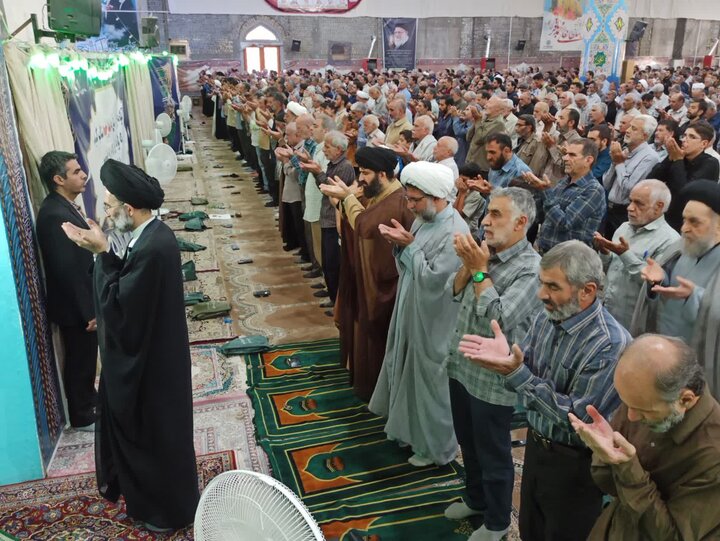 تصاویر/ نماز عبادی سیاسی جمعه کاشان