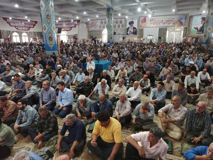 تصاویر/ نماز عبادی سیاسی جمعه کاشان