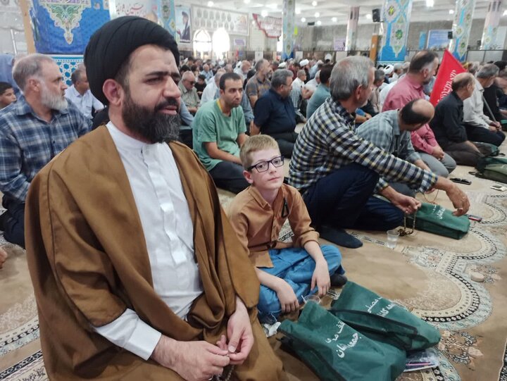 تصاویر/ نماز عبادی سیاسی جمعه کاشان