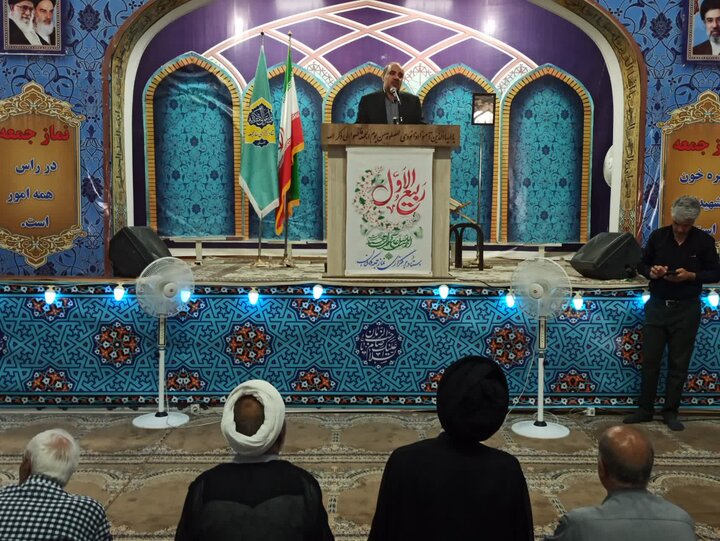 تصاویر/ نماز عبادی سیاسی جمعه کاشان