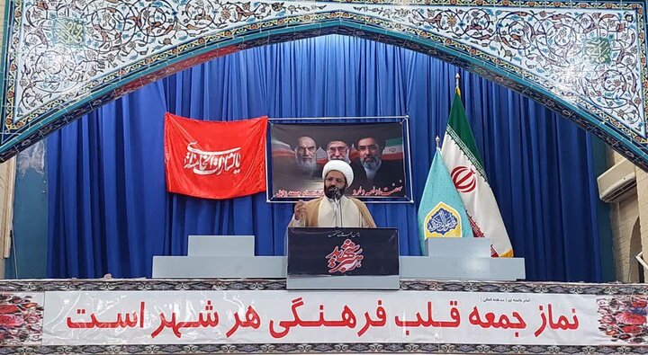 تصاویر/ آیین عبادی سیاسی نماز جمعه شهرستان زابل