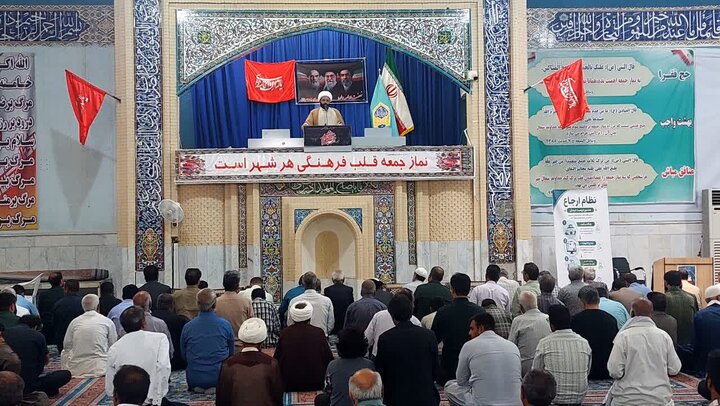 تصاویر/ آیین عبادی سیاسی نماز جمعه شهرستان زابل
