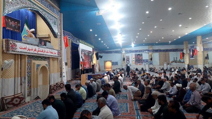 تصاویر/ آیین عبادی سیاسی نماز جمعه شهرستان زابل