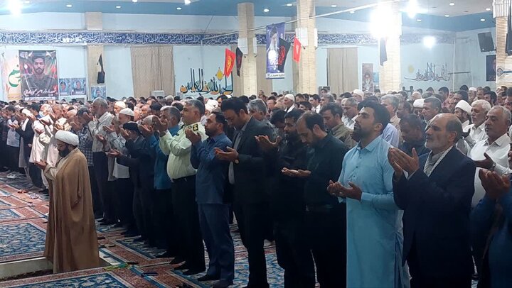 تصاویر/ آیین عبادی سیاسی نماز جمعه شهرستان زابل