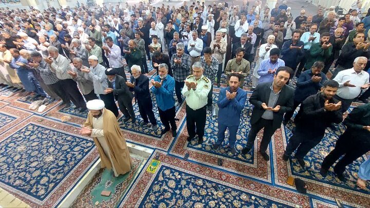 تصاویر/ آیین عبادی سیاسی نماز جمعه شهرستان زابل