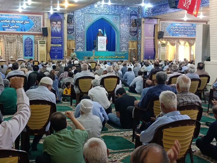 تصاویر/ آیین عبادی سیاسی نمازجمعه امروز شهر بوشهر