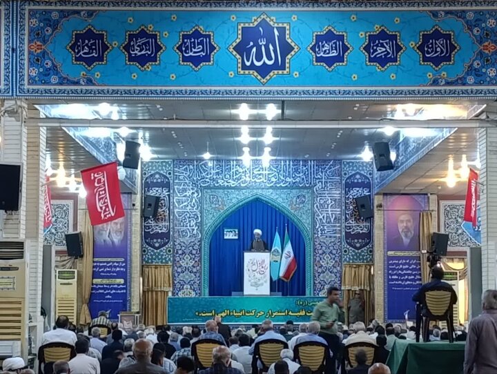 تصاویر/ آیین عبادی سیاسی نمازجمعه امروز شهر بوشهر